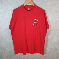 Vintage Screen Stars 1988 OU Pont Old Hickory Single Stitch T Shirt Mens XL Red