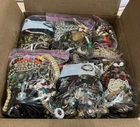 21lbs+ Lot of Vintage to Now WEARABLE Mixed Costume Jewelry Box Bulk Resale #5!
