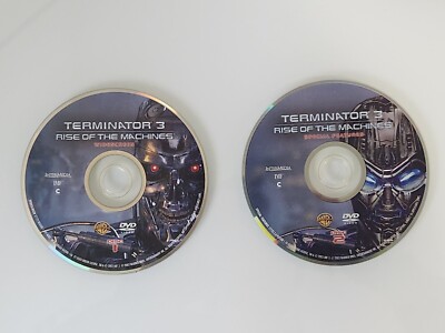 Terminator 3: Rise of the Machines (DVD, 2003, 2-Disc Set) DISCS ONLY