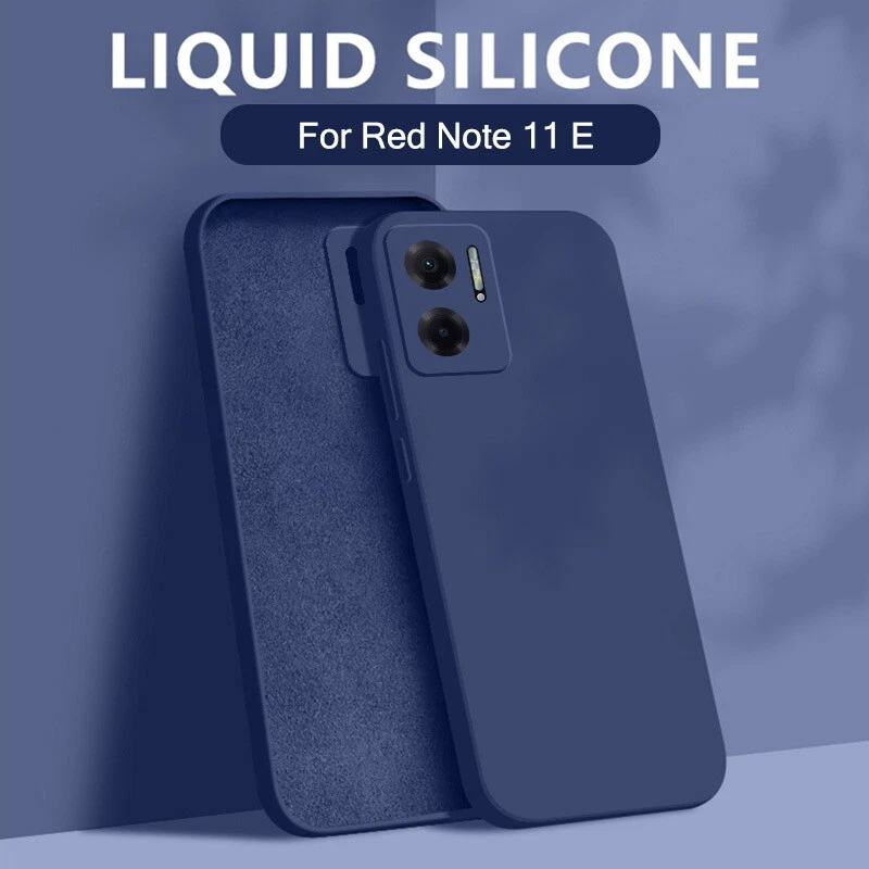 Funda Silicona Líquida Para Xiaomi 13T Pro 12T 11T Redmi Note 13 12 11 10 Pro Foto 4 de 4