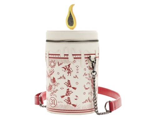 Bolso bandolera con velas Hocus Pocus negra llama brillante - Imagen 7 de 10