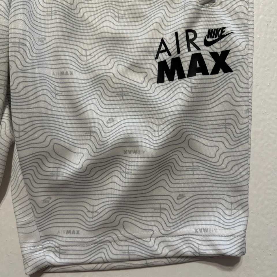 Pantalones Cortos Nike Talla M Air Max Blanco Mapa Topográfico Estampado Completo DO7243 -100 Foto 2 de 4