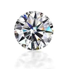 1 Ct Natural White Diamond Round Cut VVS1 D Grade GDGL Certified 1Free GIft A38