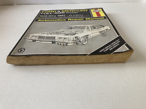 Haynes Repair Manual 36036 (754) Ford & Mercury Full-Size Models 1975-1987 V-8 - Bild 3 von 10