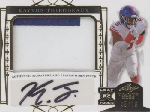 2022 Leaf Trinity Kayvon Thibodeaux #PA-KT1