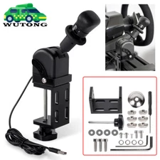 USB Handbrake w/ Clamp For ATS ETS2 European American Truck Racing Simulator PC