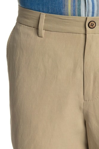 Tommy Bahama ~ Monterey Flat Front Men's Silk & Linen Blended Shorts $100 NWT - Picture 11 of 11