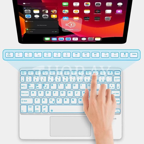 For Lenovo Tab M11 TB-330FU 11" 2024 Backlit Keyboard with Touchpad Case Mouse - Photo 43/49