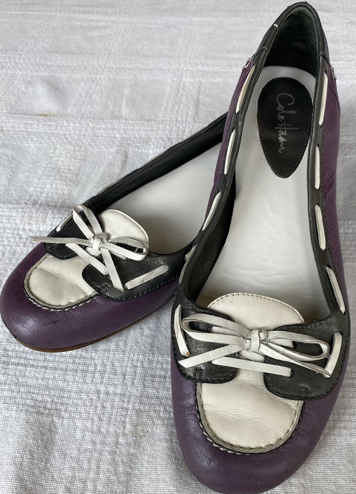 NIKE Mocassini piatti Cole Haan Air da donna in pelle multicolore taglia 6 5