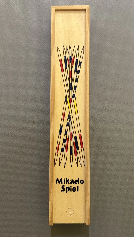 Pick Up Sticks Game. Pack of Three. Large. Wooden Box. - Image 3 of 3