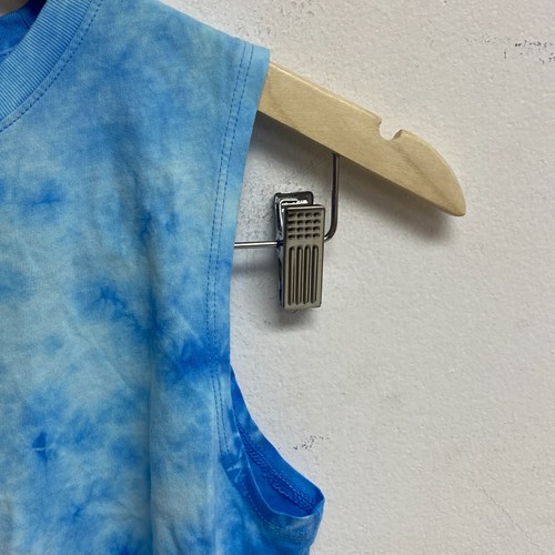 DSG Boy's Relaxed Fit Tie Dye Muscle Tank Shining Blue Crystal Dye DAB13120 - Picture 3 of 5