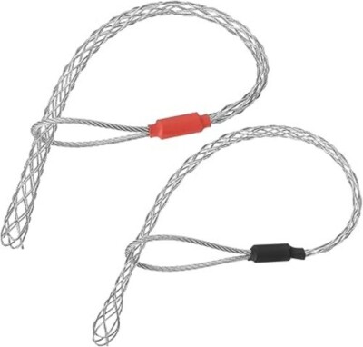 Sourcing Map Kabelzuggriff für 6-10mm+10-12mm Kabel (schwarz+rot) 27/31cm