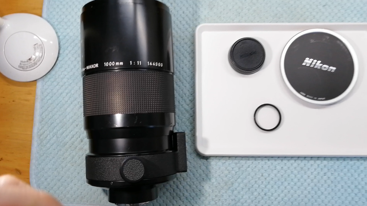 Nikon Reflex-Nikkor 1000mm F11 MF Mirror Lens [Excellent+++ Nikon Reflex-Nikkor 1000mm F11 MF Mirror Lens [Excellent+++