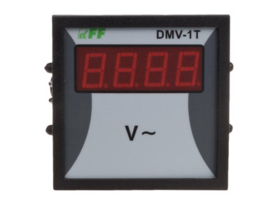 F&F DMV-1T Spannungsanzeige Voltmeter Strommessgerät Einphasig 230V AC IP20