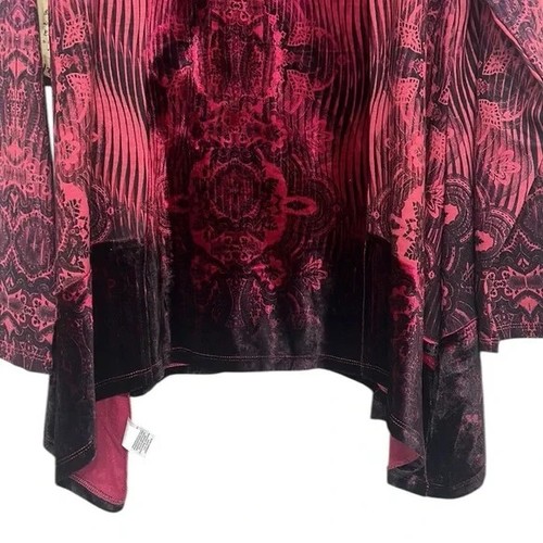 Haut manches longues femme One World taille 2x velours mixte fée fantaisiste - Photo 8 sur 12