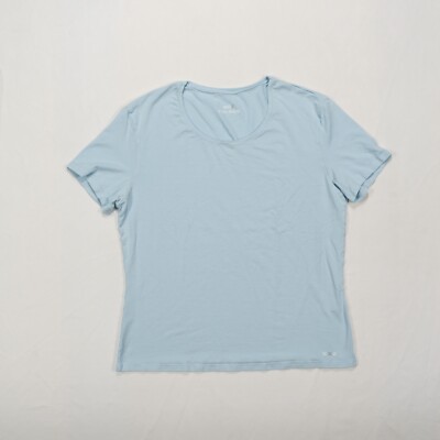 BRAX FEEL GOOD Damen Shirt Gr. 40 Rosa Rundhals Kurzarm Viskose Elasthan Top Bas