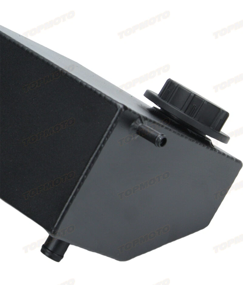 Tanque de expansão de líquido de arrefecimento de liga leve ajuste 94-96 Chevy Impala Buick Roadmaster Cadillac - Imagem 4 de 4