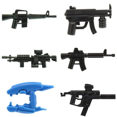 Brick Tactical Custom WEAPONS for Minifigures -Pick Style- NEW COD ...
