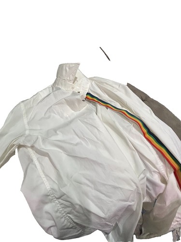 MARC JACOBS Long Sleeve Shirt, XS, Cotton, Blue Stripe, M4008112