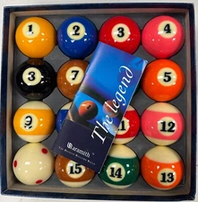 Super Aramith Pro-Cup TV Billiard Pool Ball set 2 1/4"
