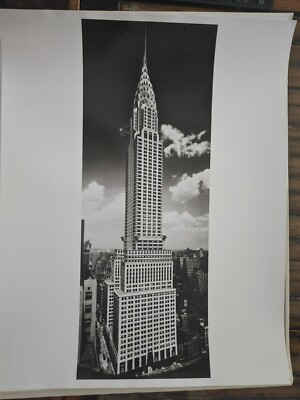 1932 11x14'' Photo Print  New York City NYC CHRYSLER BUILDING ART DECO SKYSCRAPER