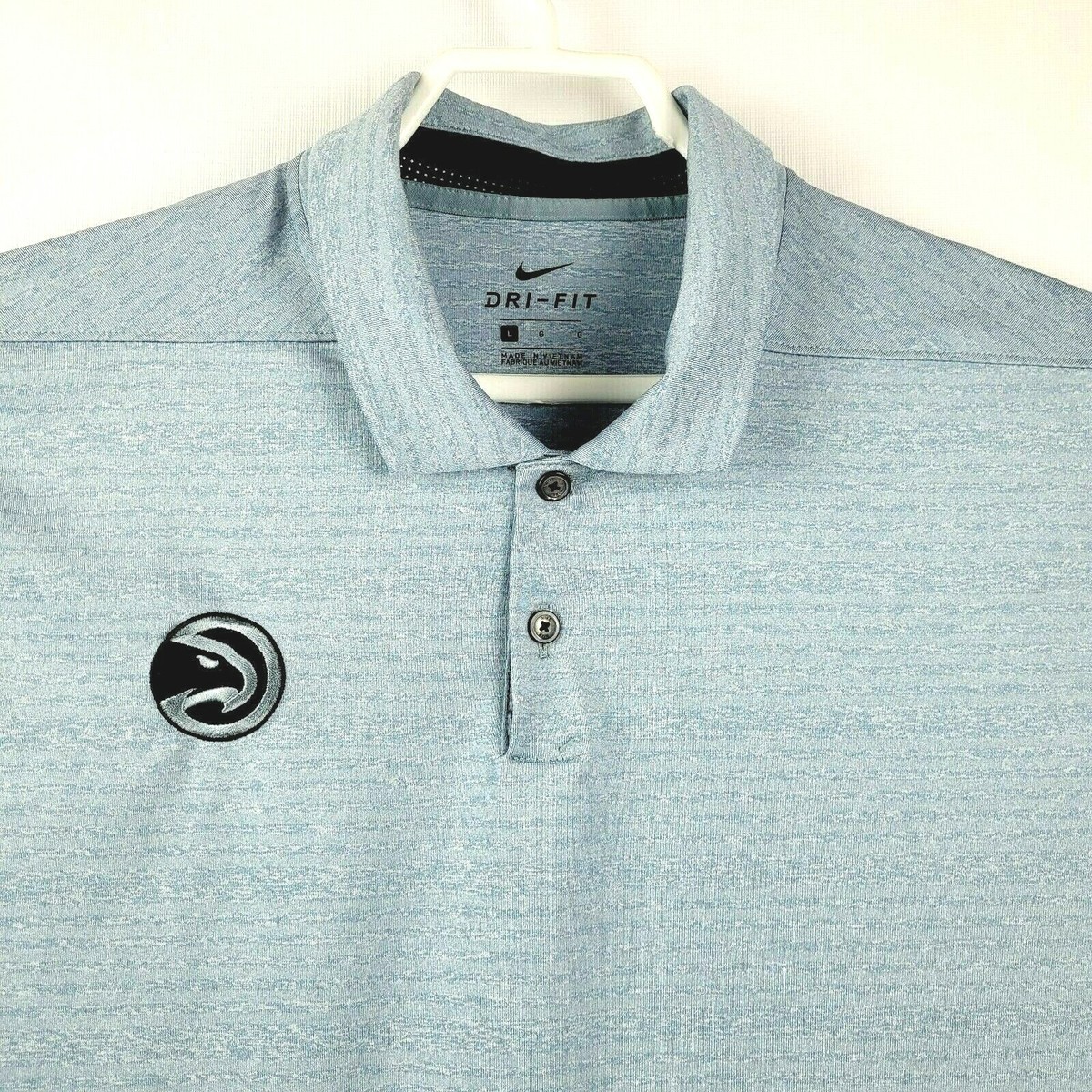 nike two button golf shirt