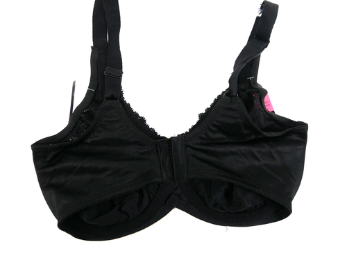 Lilyette Comfort Lace Minimizer Underwire Bra 36DDD NEW Black - Picture 5 of 5