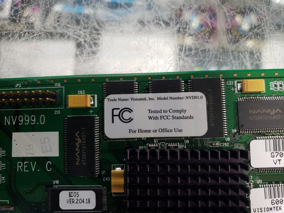 Gateway 16MB NVD01.0 AGP-VGA NV999.0 Video Card 6001138 NV4 FREE SHIP - Image 3 of 4