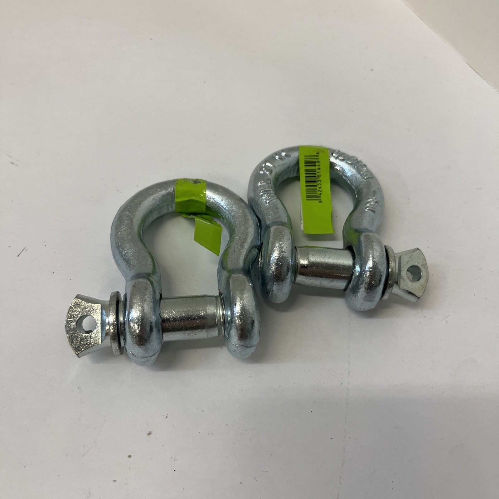 Baron 3 in. H Farm Screw Pin Anchor Shackle 4000 lb. Lot Of 2