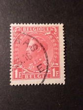 Belgium 1934, Stamp 403,Leopold III, Celebrity , Obliterated, VF Celebrity Stamp