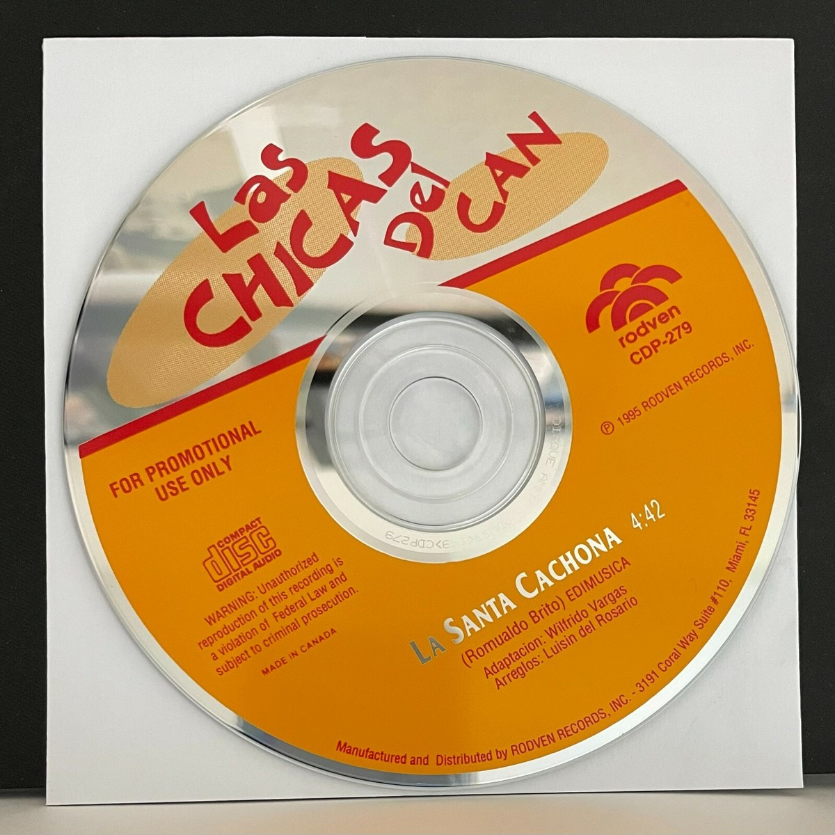 Las Chicas Del Can **- La Santa Cachona (CD, Single, Promo) | eBay