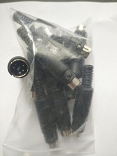 Standard Mini DIN Plug 5 Pin Male Connector with Plastic Handle New