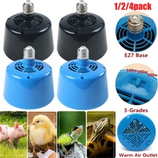 Cultivation Heating Lamp Thermostat Fan Heater For Chicken Pigs Egg Incubator AU