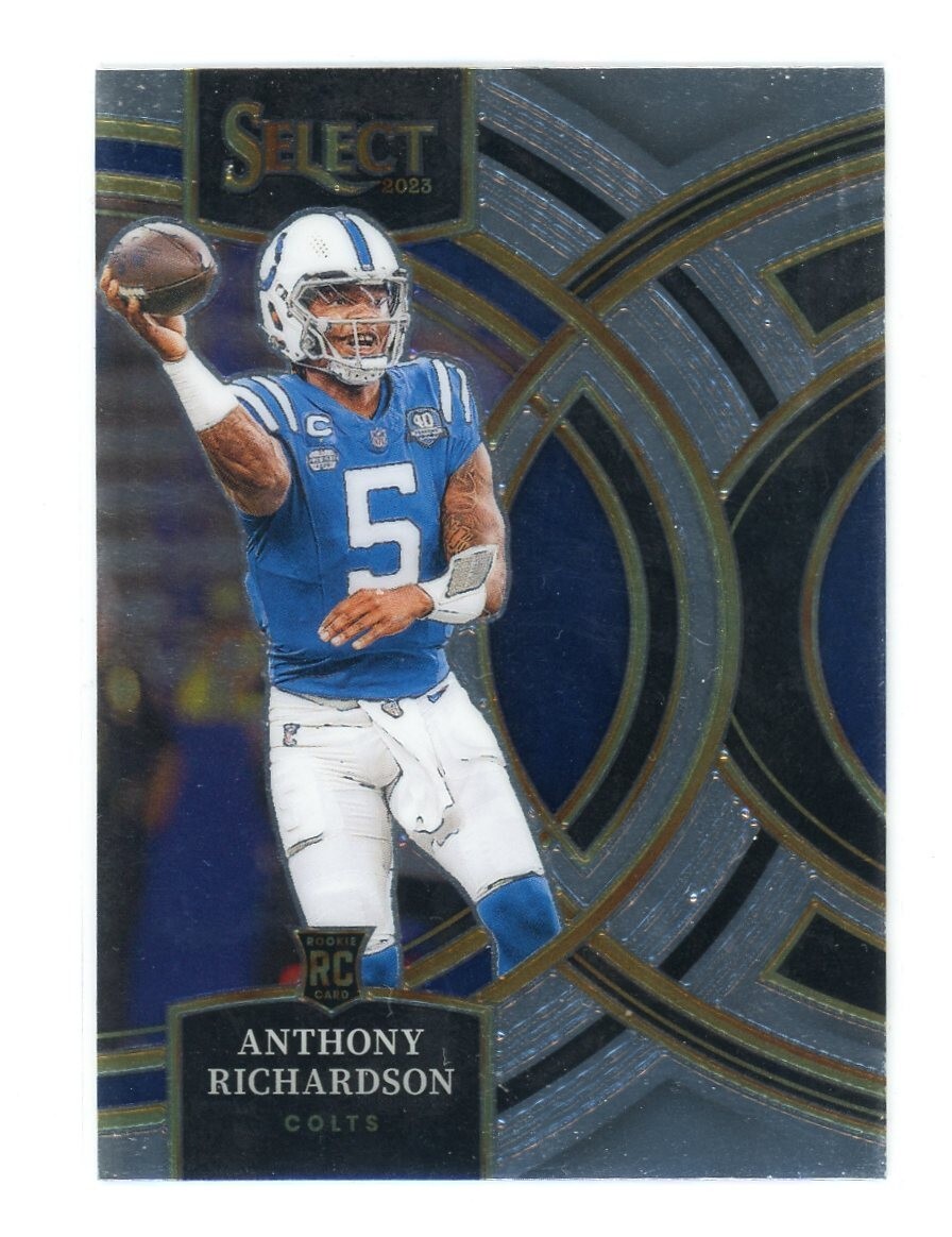 ANTHONY RICHARDSON 2023 Select #117 Premier RC Indianapolis Colts