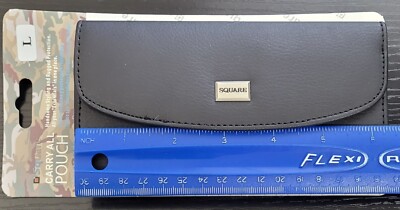 LARGE RUGGED LEATHER CELLPHONE HOLDER POUCH HOLSTER CLIP BELT LOOP CARRYING CASE