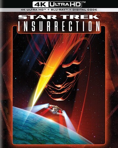 Star Trek IX: Insurrection (Ultra HD, 1998) 4K Disc And Cover Art Only, No Case