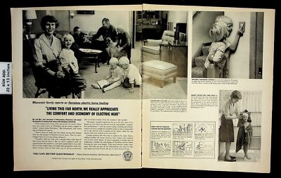 1964 Live Better Electronically Tower of Light Vintage Print ad 17158