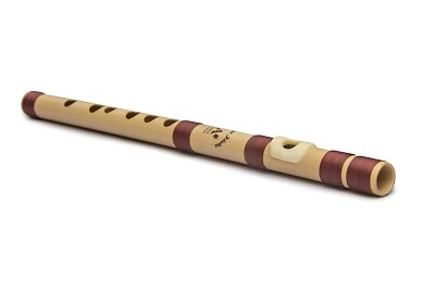 Flute PVC Fiber A Sharp Bansuri Higher Octave RIGHT HANDED With Lip Plate