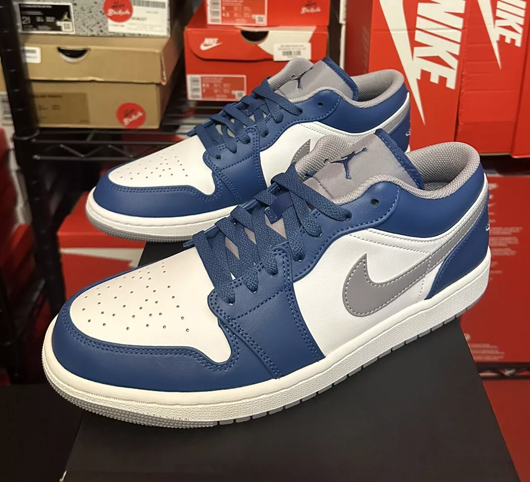 Gray and blue nike shoes sale