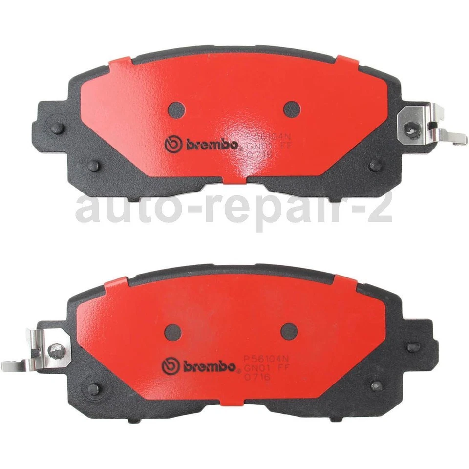 For 2013~2018 Nissan Altima Brembo Front Rear Disc Brake Pad Set - Image 4 of 4