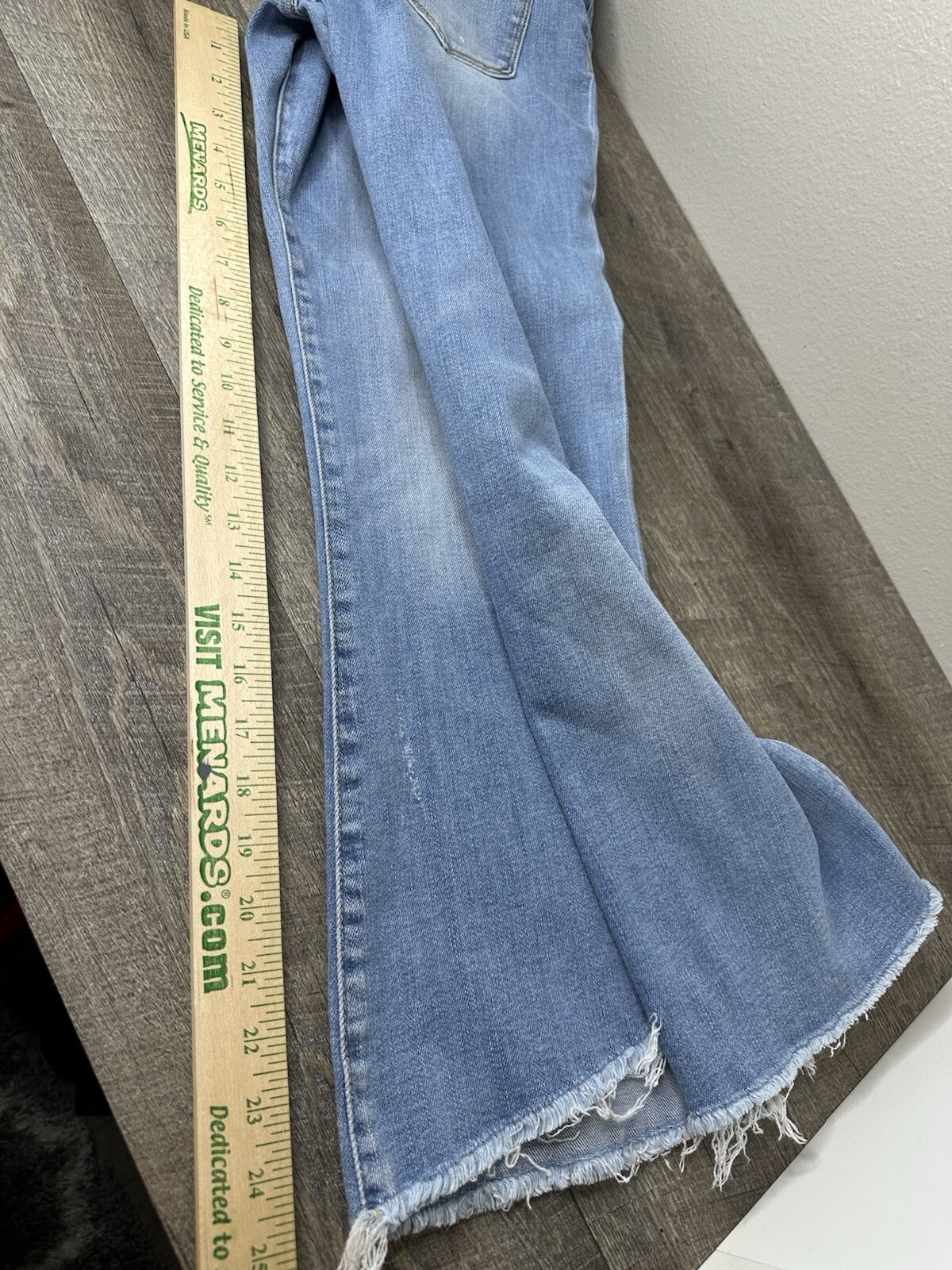 Flying Monkey High Rise Split Straight Bottom Jea… - image 7