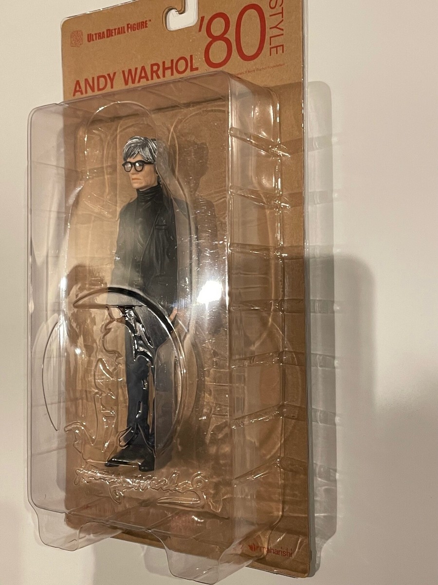 Medicom Toy Andy Warhol 80's Style Ultra Detail Figure Pop Medicom Toy Andy Warhol 80's Style Ultra Detail Figure Pop