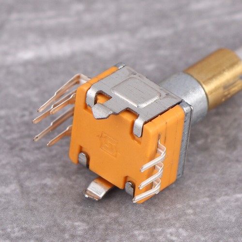 EC110701N2B Dual-Shaft Axis 360-Degree Rotary Encoder With Push Button Switch - Afbeelding 3 van 12