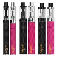 ASPIRE CF G Power 900 & 1600mAh Batteries| K2 K3 K4 Kits| Nautilus Cleito coils