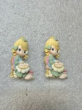 2 Precious Moments 2000 Mother Brooches