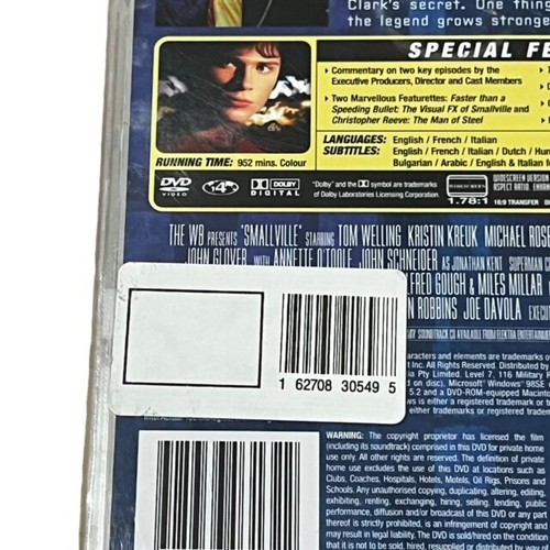 Smallville Complete Seasons 2-3 Tom Welling Kristin Kreuk Region 4 Sealed - Picture 5 of 5