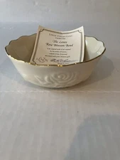 Lenox Rose Blossom Bowl, 5 1/2”,  Vintage, Gold Rimmed, Perfect Condition