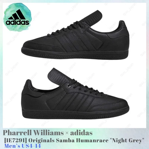 Pharrell Williams x adidas Originals Samba Humanrace Grey IE7291 Men's US4-14