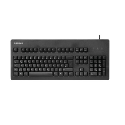 CHERRY G80-3000, kabelgebundene mechanische Tastatur, langlebig & zuverlässig