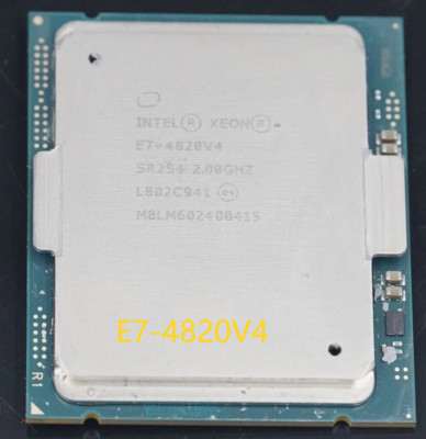 Used Intel Xeon E7-4820 v4 2.0GHz 10-Core SR2S4 CPU Tested & Working | LGA2011-1